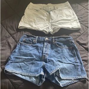 2-pack jean shorts